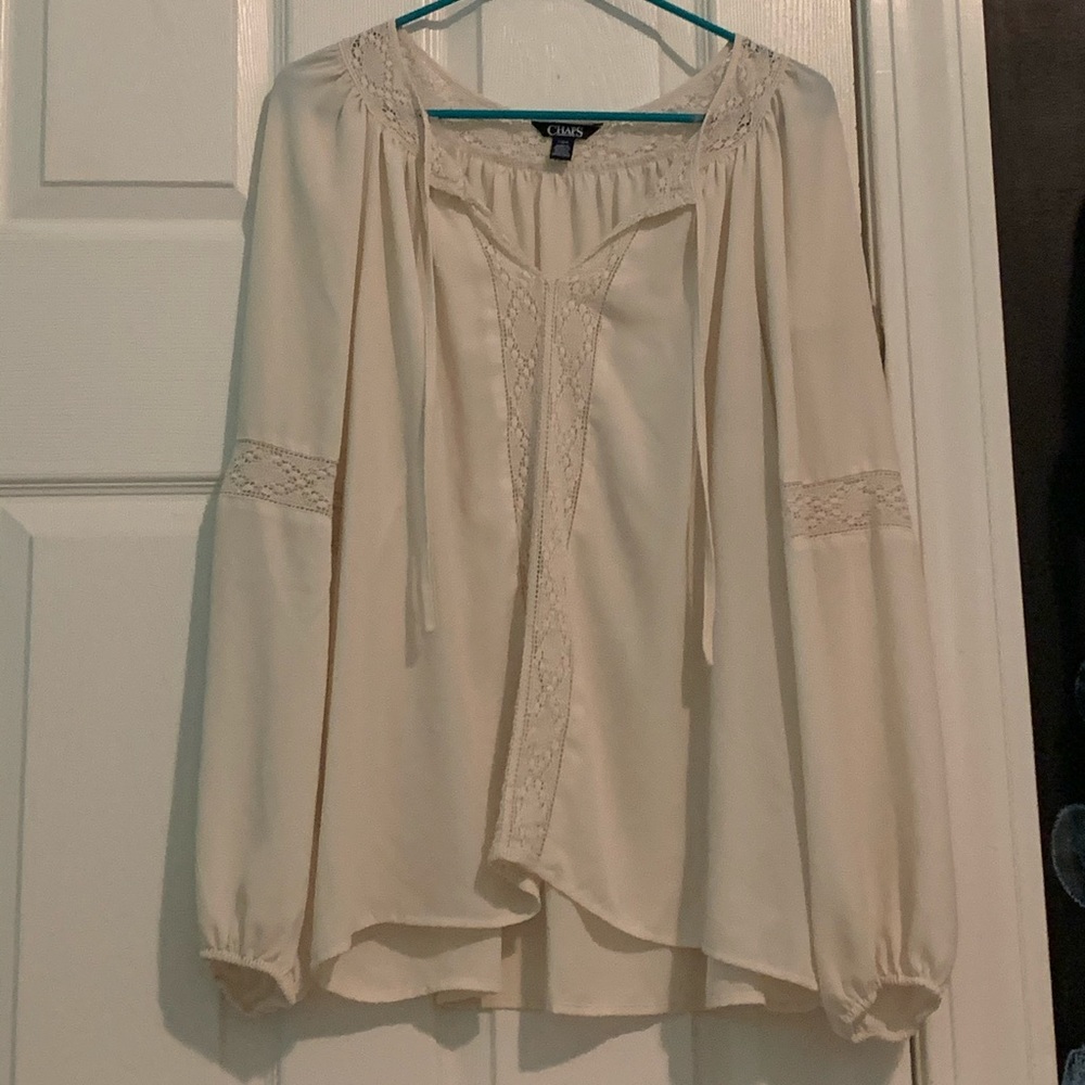 Chaps White Shirt